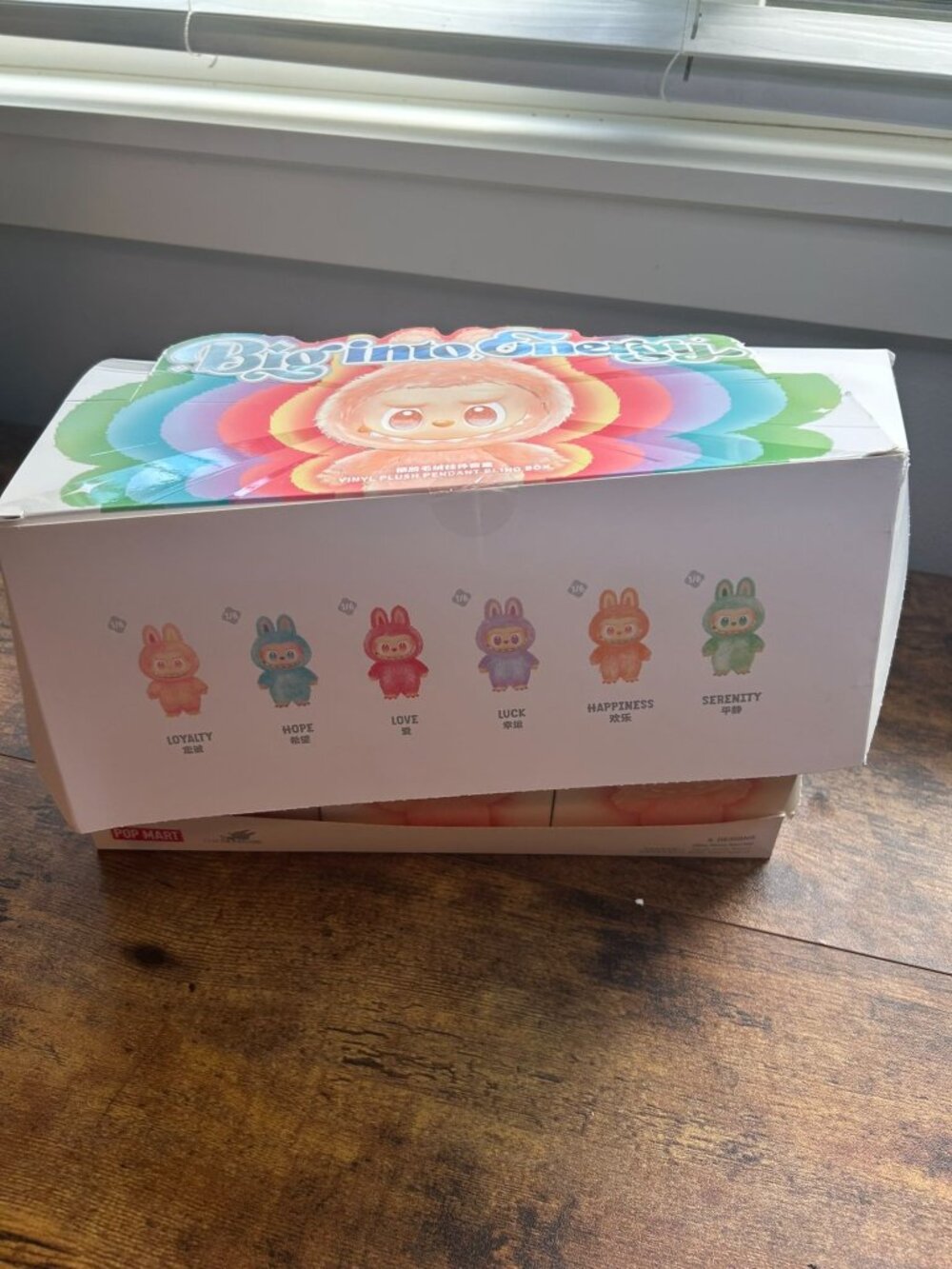 POP MART Labubu Big Into Energy Plush Pendant Blind Box Figure Open Box